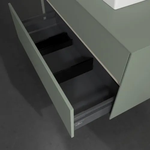 VILLEROY BOCH Toaletní skříňka Collaro, 2 výsuvy, 1000 x 548 x 500 mm, Soft Green / Soft Green #C01600AF, obrázek 6