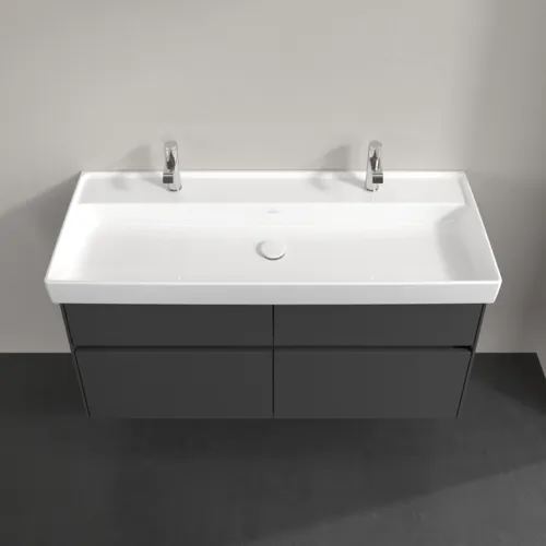 VILLEROY BOCH Toaletní skříňka Collaro, 4 výsuvy, 1154 x 546 x 444 mm, grafitová barva #C01200VR, obrázek 4