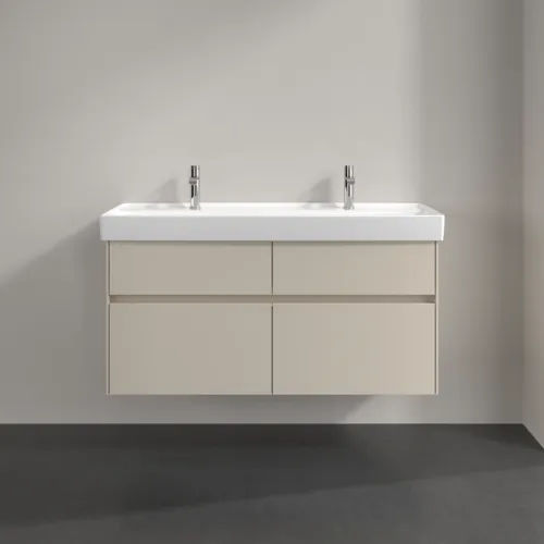 VILLEROY BOCH Toaletní skříňka Collaro, 4 výsuvy, 1154 x 546 x 444 mm, kašmírově šedá #C01200VN, obrázek 3
