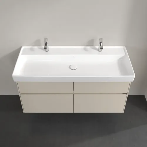 VILLEROY BOCH Toaletní skříňka Collaro, 4 výsuvy, 1154 x 546 x 444 mm, kašmírově šedá #C01200VN, obrázek 4