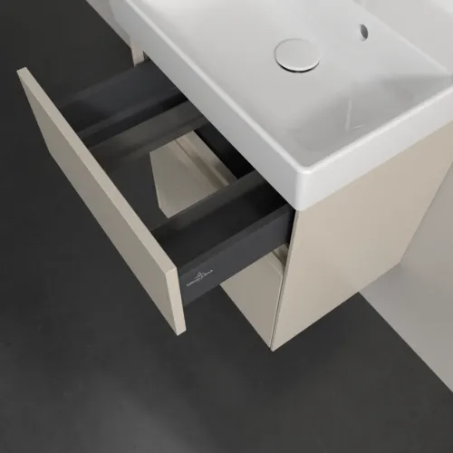 VILLEROY BOCH Toaletní skříňka Collaro, 2 výsuvy, 460 x 546 x 374 mm, Cashmere Grey #C00600VN, obrázek 7