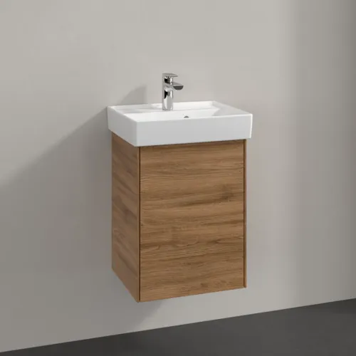 VILLEROY BOCH Toaletní skříňka Collaro, 1 dvířka, 410 x 546 x 344 mm, dub Kansas #C00500RH, obrázek 2