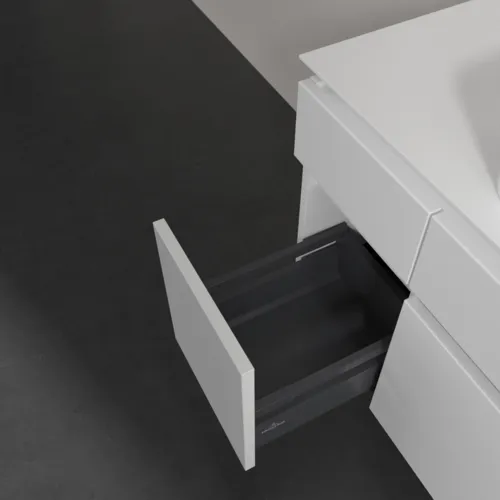 VILLEROY BOCH Legato toaletní skříňka, s osvětlením, 5 výsuvů, 1200 x 550 x 500 mm, bílá matná / bílá matná #B758L0MS, obrázek 5