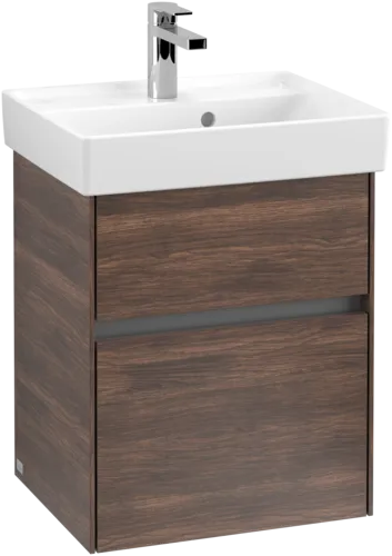 VILLEROY BOCH Toaletní skříňka Collaro, 2 výsuvy, 460 x 546 x 374 mm, dub Arizona #C00600VH