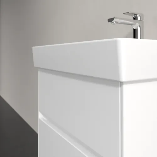 VILLEROY BOCH Toaletní skříňka Collaro, s osvětlením, 2 výsuvy, 510 x 546 x 414 mm, lesklá bílá #C007B0DH, obrázek 6