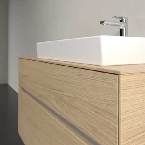 VILLEROY BOCH Toaletní skříňka Collaro, s osvětlením, 2 výsuvy, 1000 x 548 x 500 mm, severský dub / severský dub #C018B0VJ, obrázek 6