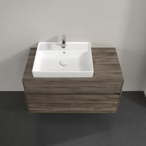 VILLEROY BOCH Umyvadlová skříňka Collaro, s osvětlením, 2 výsuvy, 1000 x 548 x 500 mm, dub kamenný #C017B0RK, obrázek 4