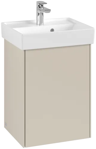 VILLEROY BOCH Toaletní skříňka Collaro, 1 dvířka, 410 x 546 x 344 mm, kašmírově šedá #C00501VN