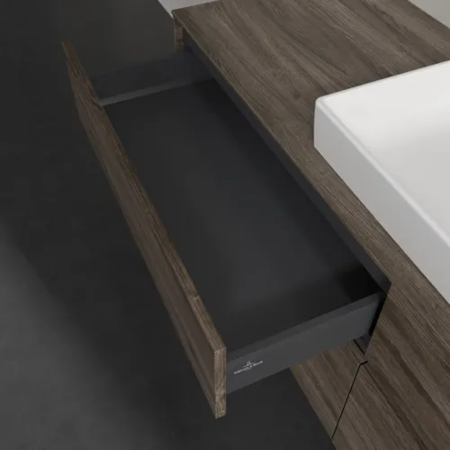 VILLEROY BOCH Toaletní skříňka Collaro, 4 výsuvy, 1600 x 548 x 500 mm, dub kamenný #C03000RK, obrázek 7