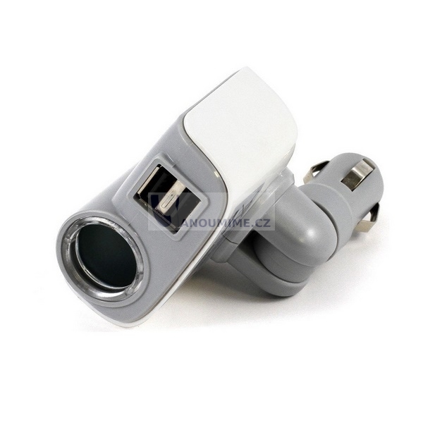 Grundig autonabíječka se 3 výstupy 12 / 24 V