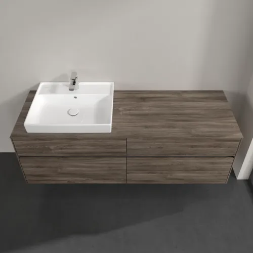 VILLEROY BOCH Toaletní skříňka Collaro, 4 výsuvy, 1600 x 548 x 500 mm, dub kamenný #C02200RK, obrázek 4