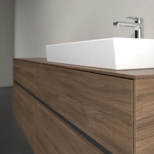 VILLEROY BOCH Toaletní skříňka Collaro, 4 výsuvy, 1600 x 548 x 500 mm, Arizona Oak / Arizona Oak #C02300VH, obrázek 5