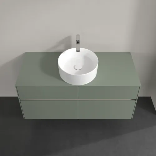 VILLEROY BOCH Toaletní skříňka Collaro, 4 výsuvy, 1200 x 548 x 500 mm, Soft Green / Soft Green #C04100AF, obrázek 4