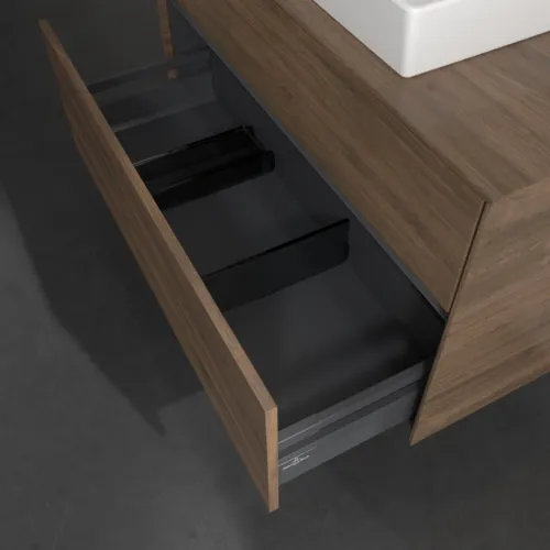 VILLEROY BOCH Toaletní skříňka Collaro, s osvětlením, 2 výsuvy, 1000 x 548 x 500 mm, Arizona Oak / Arizona Oak #C019B0VH, obrázek 7