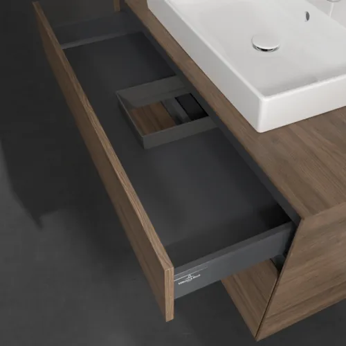 VILLEROY BOCH Toaletní skříňka Collaro, s osvětlením, 2 výsuvy, 1000 x 548 x 500 mm, Arizona Oak / Arizona Oak #C019B0VH, obrázek 8