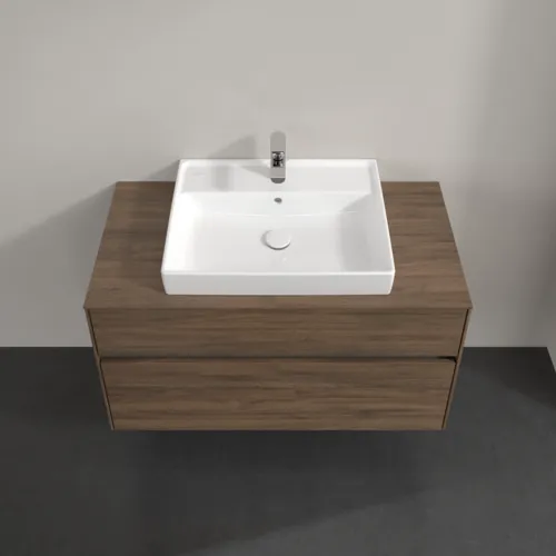 VILLEROY BOCH Toaletní skříňka Collaro, s osvětlením, 2 výsuvy, 1000 x 548 x 500 mm, Arizona Oak / Arizona Oak #C019B0VH, obrázek 4