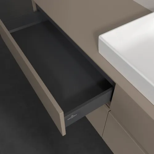 VILLEROY BOCH Toaletní skříňka Collaro, s osvětlením, 4 výsuvy, 1600 x 548 x 500 mm, taupe / taupe #C027B0VM, obrázek 8