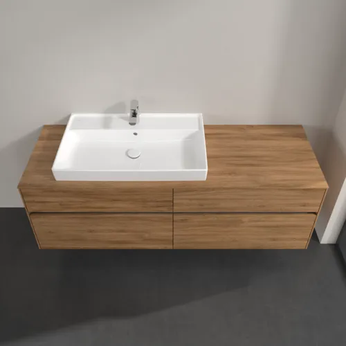 VILLEROY BOCH Toaletní skříňka Collaro, s osvětlením, 4 výsuvy, 1600 x 548 x 500 mm, dub Kansas #C026B0RH, obrázek 4