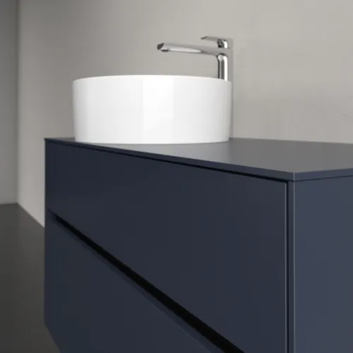 VILLEROY BOCH Toaletní skříňka Collaro, 2 výsuvy, 1000 x 548 x 500 mm, Marine Blue / Marine Blue #C03900VQ, obrázek 5