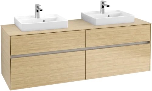 VILLEROY BOCH Toaletní skříňka Collaro, s osvětlením, 4 výsuvy, 1600 x 548 x 500 mm, severský dub / severský dub #C021B0VJ
