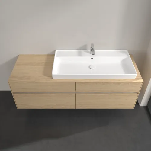 VILLEROY BOCH Toaletní skříňka Collaro, 4 výsuvy, 1600 x 548 x 500 mm, severský dub / severský dub #C03000VJ, obrázek 4