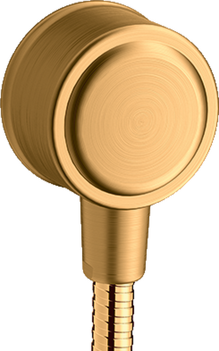 HANSGROHE AXOR Montreux sprchová přípojka nástěnná #16884250 - Brushed Gold Optic