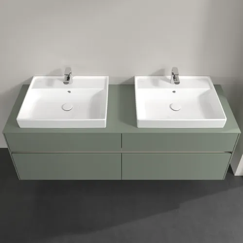 VILLEROY BOCH Toaletní skříňka Collaro, 4 výsuvy, 1600 x 548 x 500 mm, Soft Green / Soft Green #C02400AF, obrázek 4