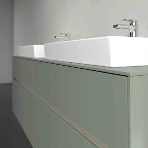 VILLEROY BOCH Toaletní skříňka Collaro, 4 výsuvy, 1600 x 548 x 500 mm, Soft Green / Soft Green #C02400AF, obrázek 5