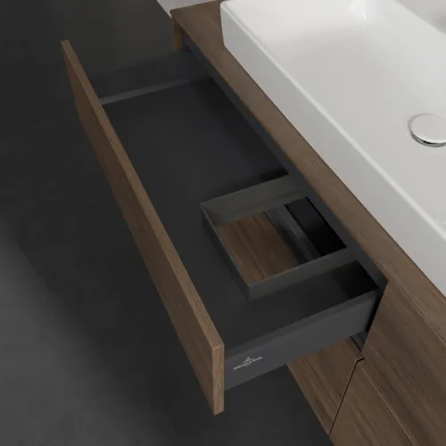 VILLEROY BOCH Toaletní skříňka Collaro, s osvětlením, 4 výsuvy, 1600 x 548 x 500 mm, Arizona Oak / Arizona Oak #C026B0VH, obrázek 8