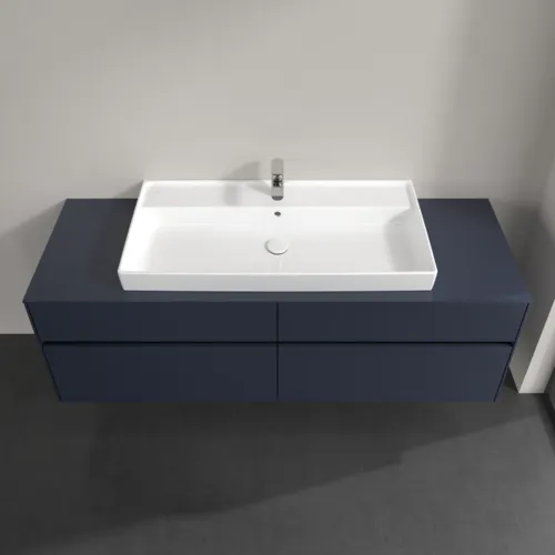 VILLEROY BOCH Toaletní skříňka Collaro, 4 výsuvy, 1600 x 548 x 500 mm, Marine Blue / Marine Blue #C03100VQ, obrázek 4