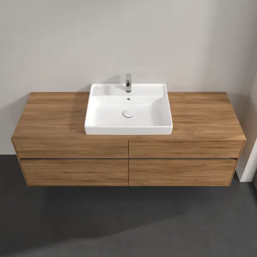 VILLEROY BOCH Toaletní skříňka Collaro, s osvětlením, 4 výsuvy, 1600 x 548 x 500 mm, dub Kansas #C025B0RH, obrázek 4