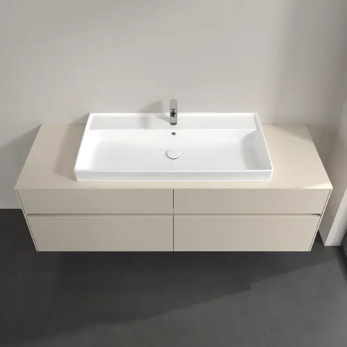 VILLEROY BOCH Toaletní skříňka Collaro, 4 výsuvy, 1600 x 548 x 500 mm, Cashmere Grey / Cashmere Grey #C03100VN, obrázek 4