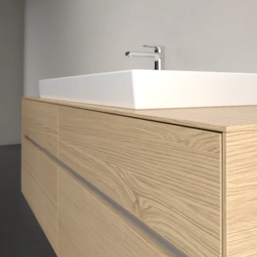 VILLEROY BOCH Toaletní skříňka Collaro, 4 výsuvy, 1600 x 548 x 500 mm, severský dub / severský dub #C03100VJ, obrázek 5