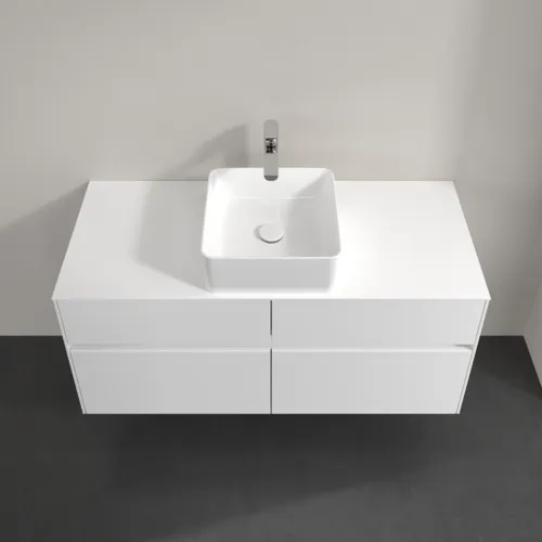 VILLEROY BOCH Collaro toaletní skříňka, s osvětlením, 4 výsuvy, 1200 x 548 x 500 mm, bílá matná / bílá matná #C041B0MS, obrázek 4