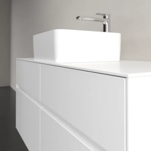 VILLEROY BOCH Collaro toaletní skříňka, s osvětlením, 4 výsuvy, 1200 x 548 x 500 mm, bílá matná / bílá matná #C041B0MS, obrázek 6