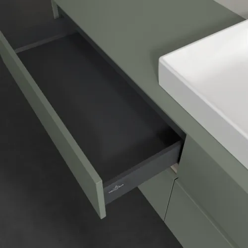 VILLEROY BOCH Toaletní skříňka Collaro, 4 výsuvy, 1600 x 548 x 500 mm, Soft Green / Soft Green #C02700AF, obrázek 7