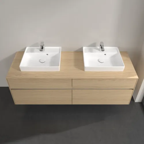 VILLEROY BOCH Toaletní skříňka Collaro, 4 výsuvy, 1600 x 548 x 500 mm, severský dub / severský dub #C02100VJ, obrázek 4