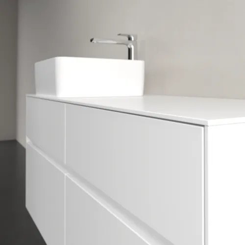 VILLEROY BOCH Toaletní skříňka Collaro, 4 výsuvy, 1200 x 548 x 500 mm, bílá matná / bílá matná #C04200MS, obrázek 5