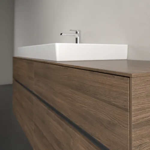 VILLEROY BOCH Toaletní skříňka Collaro, s osvětlením, 4 výsuvy, 1600 x 548 x 500 mm, Arizona Oak / Arizona Oak #C029B0VH, obrázek 6
