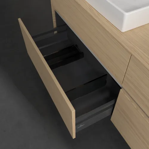 VILLEROY BOCH Toaletní skříňka Collaro, 4 výsuvy, 1600 x 548 x 500 mm, severský dub / severský dub #C02400VJ, obrázek 6