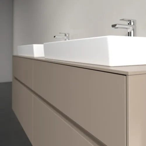 VILLEROY BOCH Toaletní skříňka Collaro, 4 výsuvy, 1600 x 548 x 500 mm, taupe / taupe #C02400VM, obrázek 5