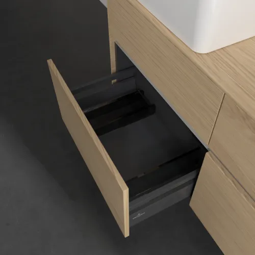 VILLEROY BOCH Toaletní skříňka Collaro, s osvětlením, 4 výsuvy, 1200 x 548 x 500 mm, severský dub / severský dub #C042B0VJ, obrázek 7