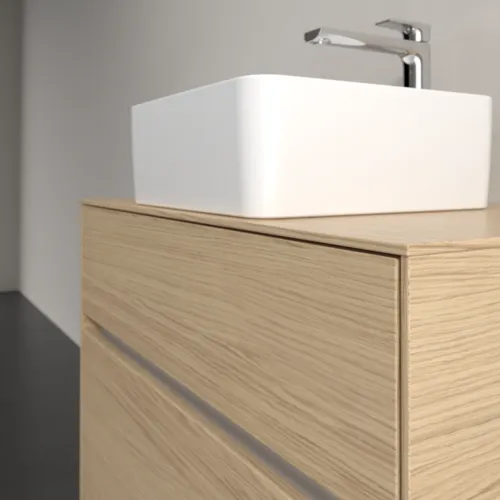 VILLEROY BOCH Toaletní skříňka Collaro, 2 výsuvy, 800 x 548 x 500 mm, severský dub / severský dub #C03700VJ, obrázek 5