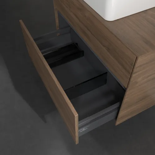 VILLEROY BOCH Toaletní skříňka Collaro, 2 výsuvy, 800 x 548 x 500 mm, Arizona Oak / Arizona Oak #C03700VH, obrázek 6