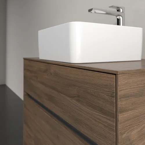 VILLEROY BOCH Toaletní skříňka Collaro, 2 výsuvy, 800 x 548 x 500 mm, Arizona Oak / Arizona Oak #C03700VH, obrázek 5