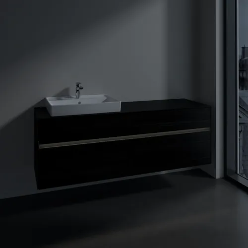 VILLEROY BOCH Toaletní skříňka Collaro, s osvětlením, 4 výsuvy, 1600 x 548 x 500 mm, černý dub / černý dub #C022B0AB, obrázek 5