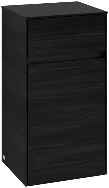 VILLEROY BOCH Boční skříňka Collaro, 1 dvířka, 1 zásuvka, 404 x 748 x 349 mm, černý dub / černý dub #C03201AB