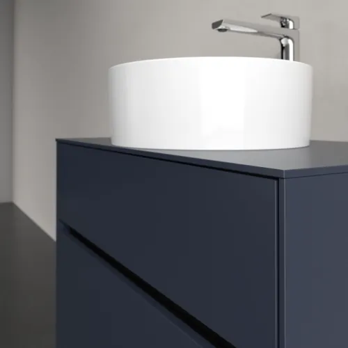 VILLEROY BOCH Toaletní skříňka Collaro, 2 výsuvy, 800 x 548 x 500 mm, Marine Blue / Marine Blue #C03700VQ, obrázek 5