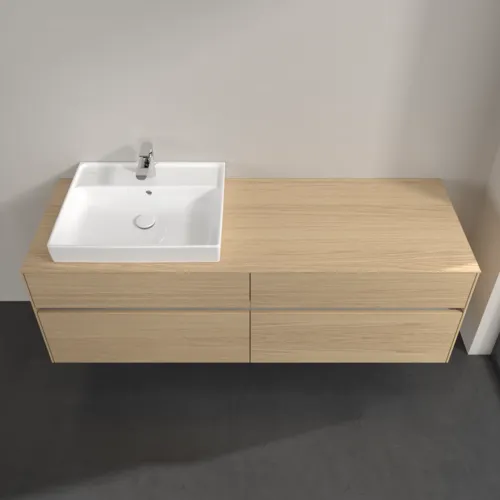 VILLEROY BOCH Toaletní skříňka Collaro, 4 výsuvy, 1600 x 548 x 500 mm, severský dub / severský dub #C02200VJ, obrázek 4
