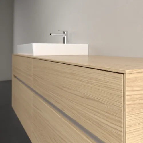 VILLEROY BOCH Toaletní skříňka Collaro, 4 výsuvy, 1600 x 548 x 500 mm, severský dub / severský dub #C02200VJ, obrázek 5